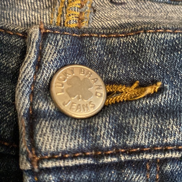Lucky Brand Hayden Crop Skinny raw hem Medium wash Size 29 - Picture 6 of 16